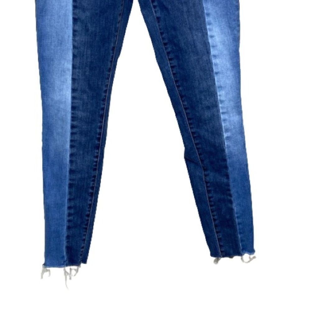 PacSun color block high rise jegging with raw hem size 25 - Picture 6 of 14